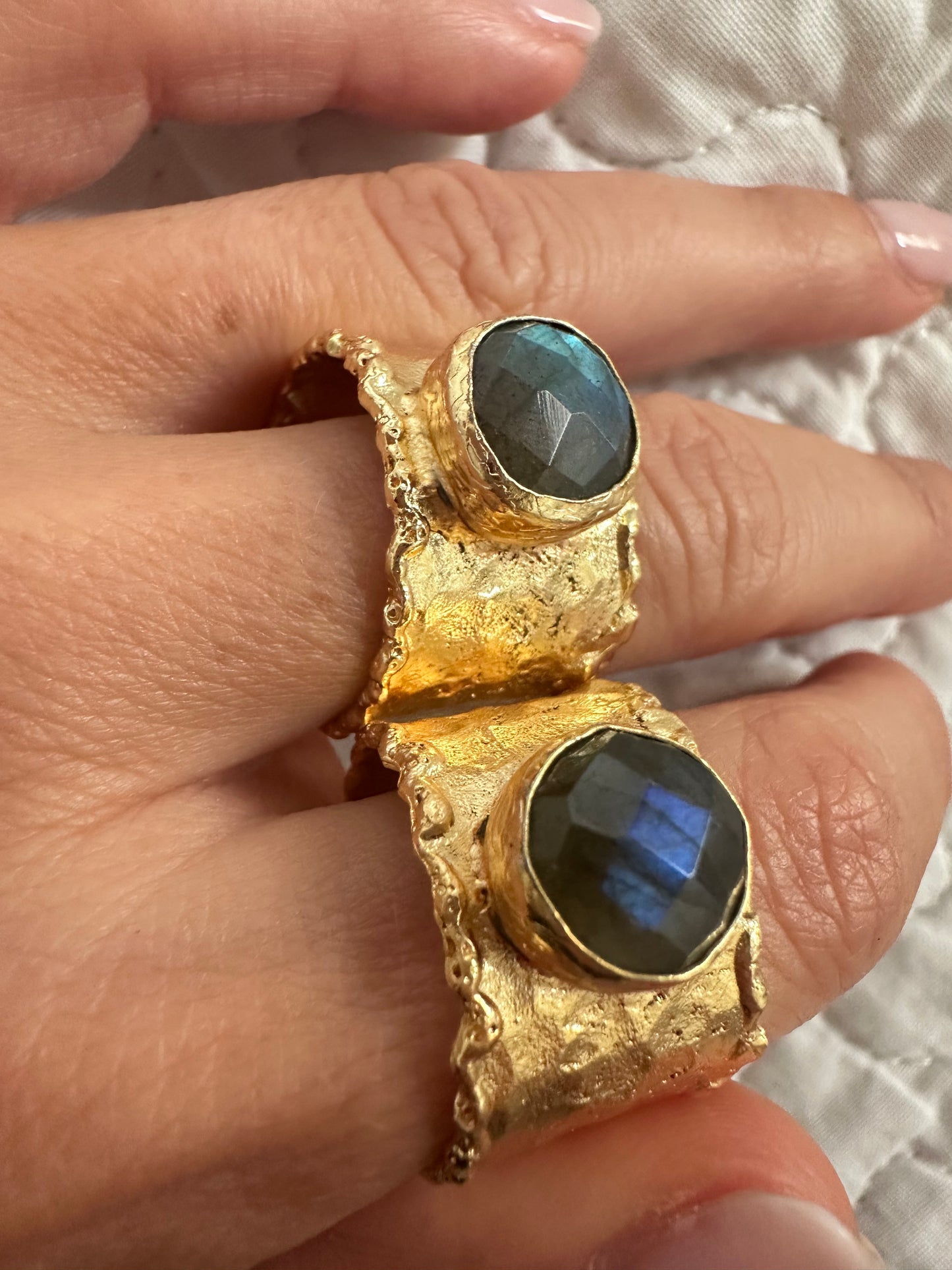 Anello Alexandra Labradorite