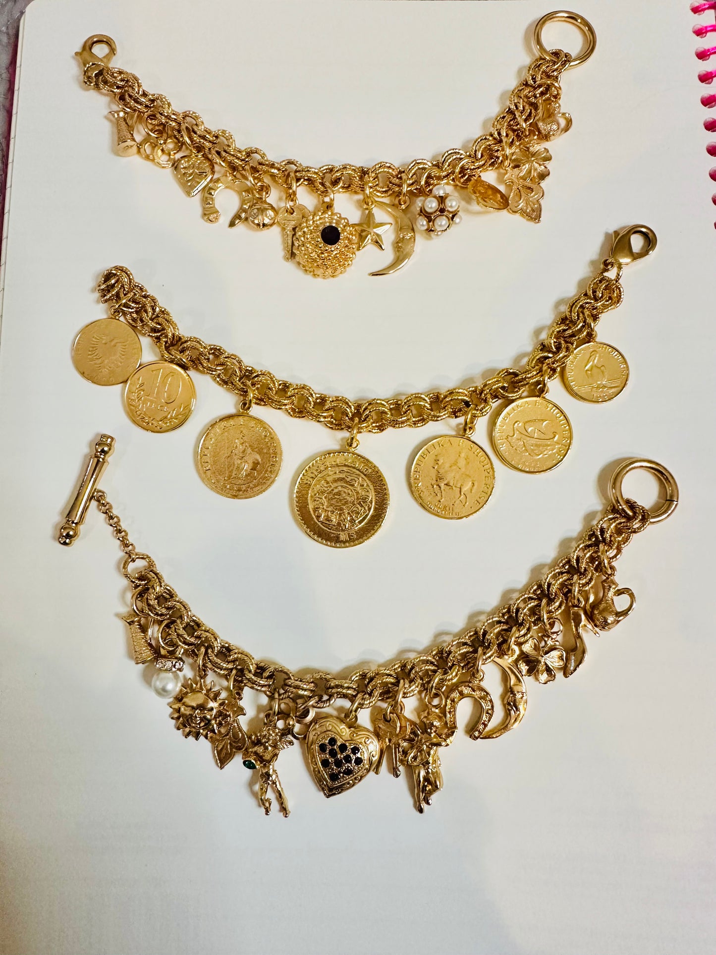 Bracciale Charms Monete