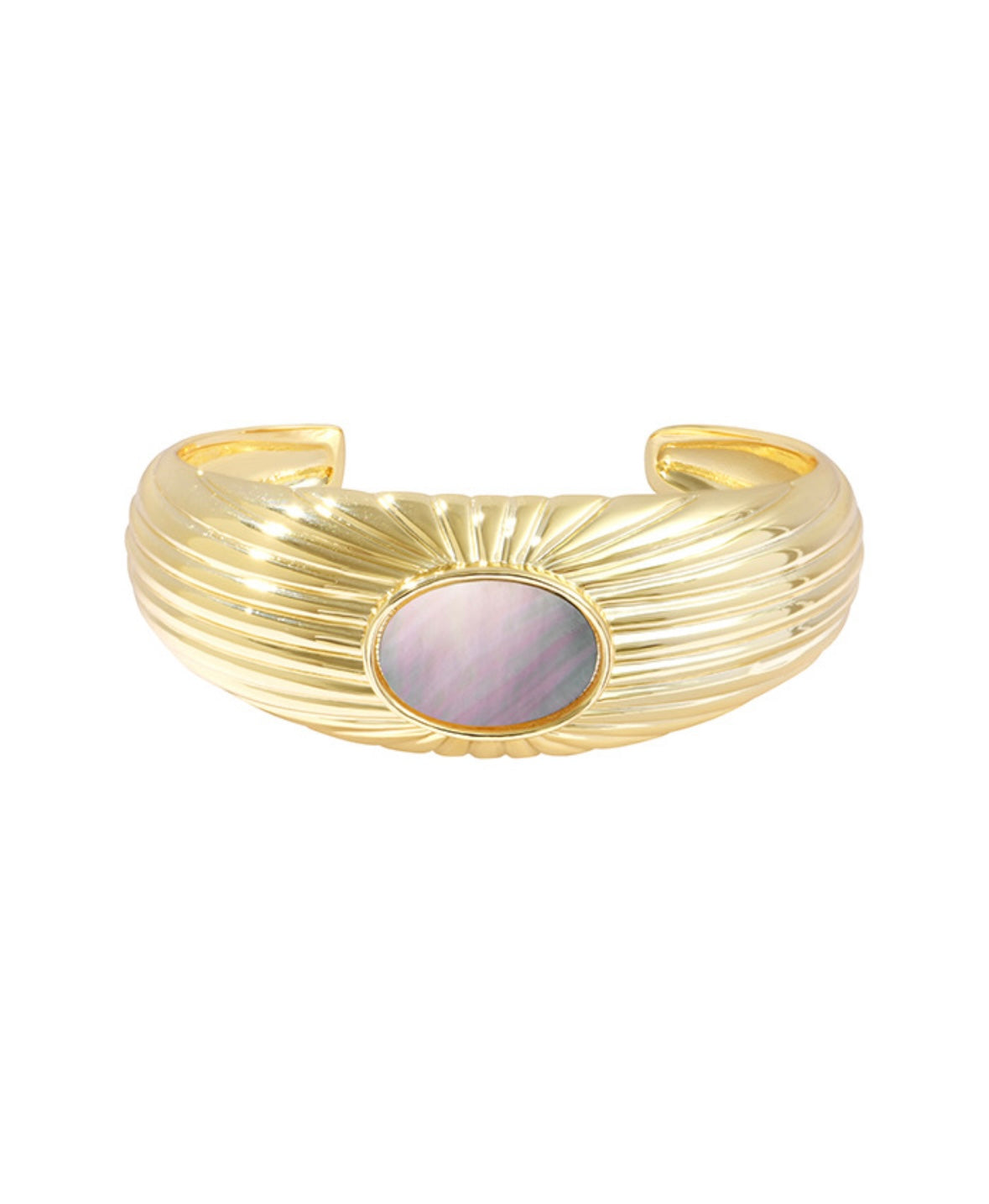 Bracciale Madreperla grigia
