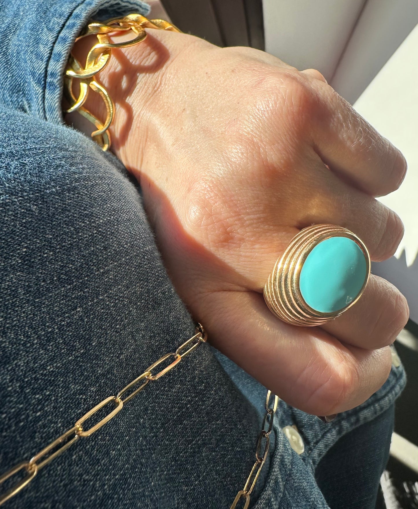 Anello Mia Turchese