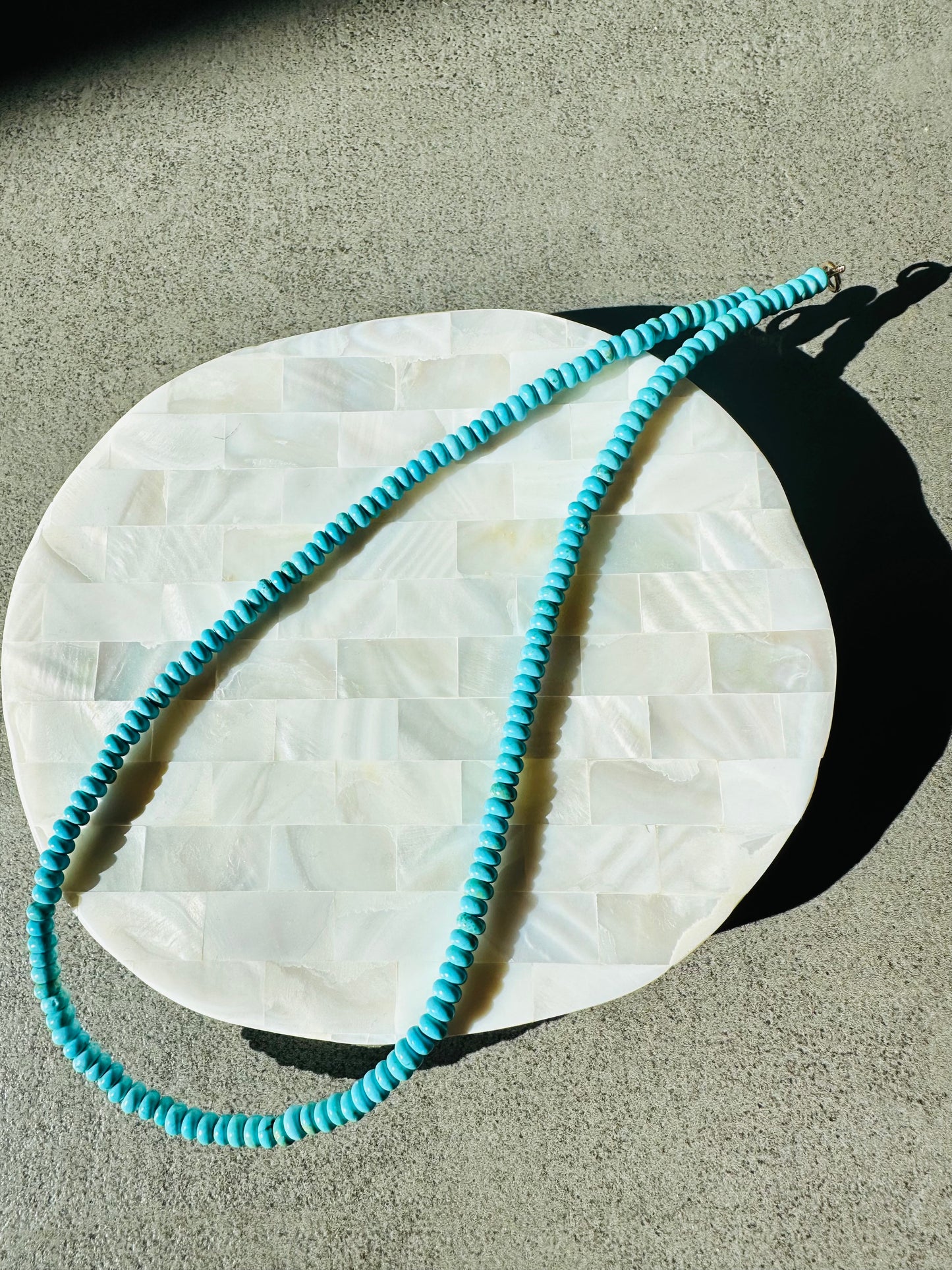 Collana Good Vibes turchese