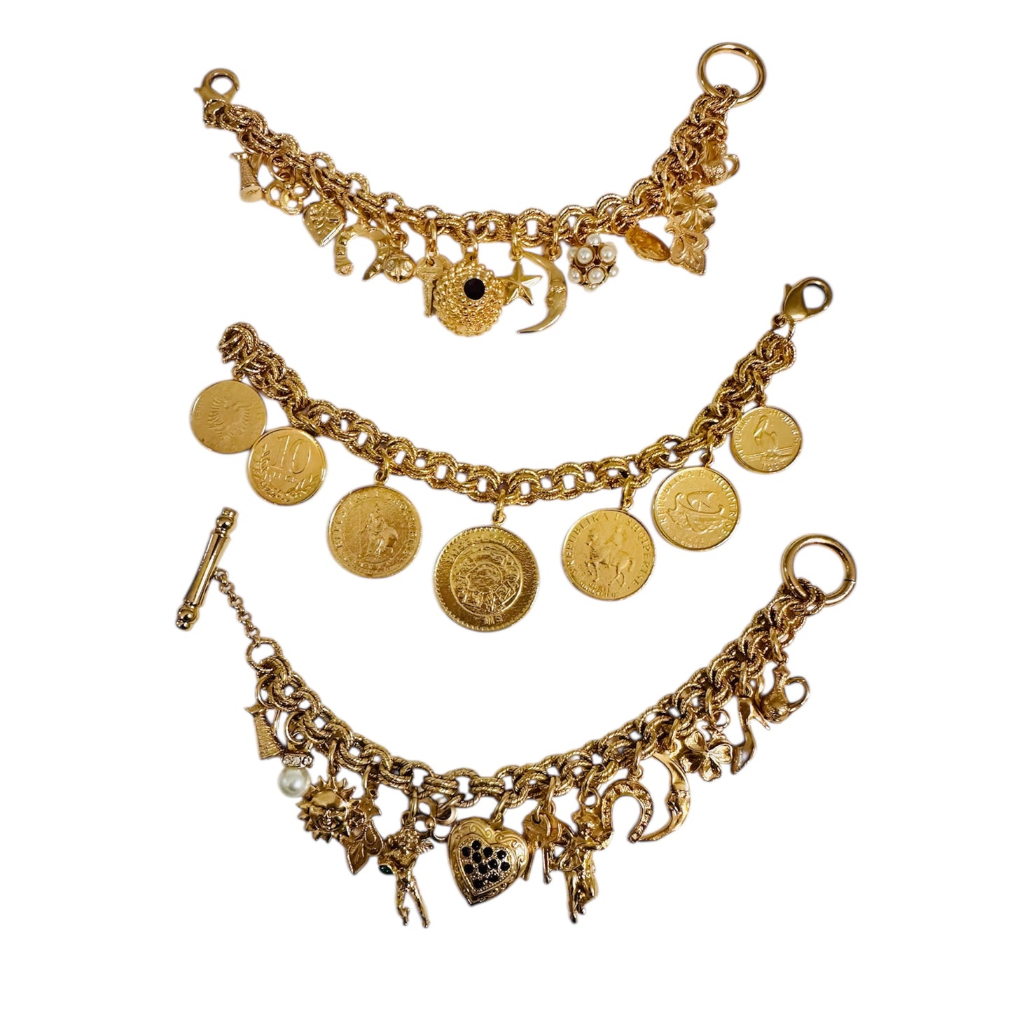 Bracciale Charms con cuore