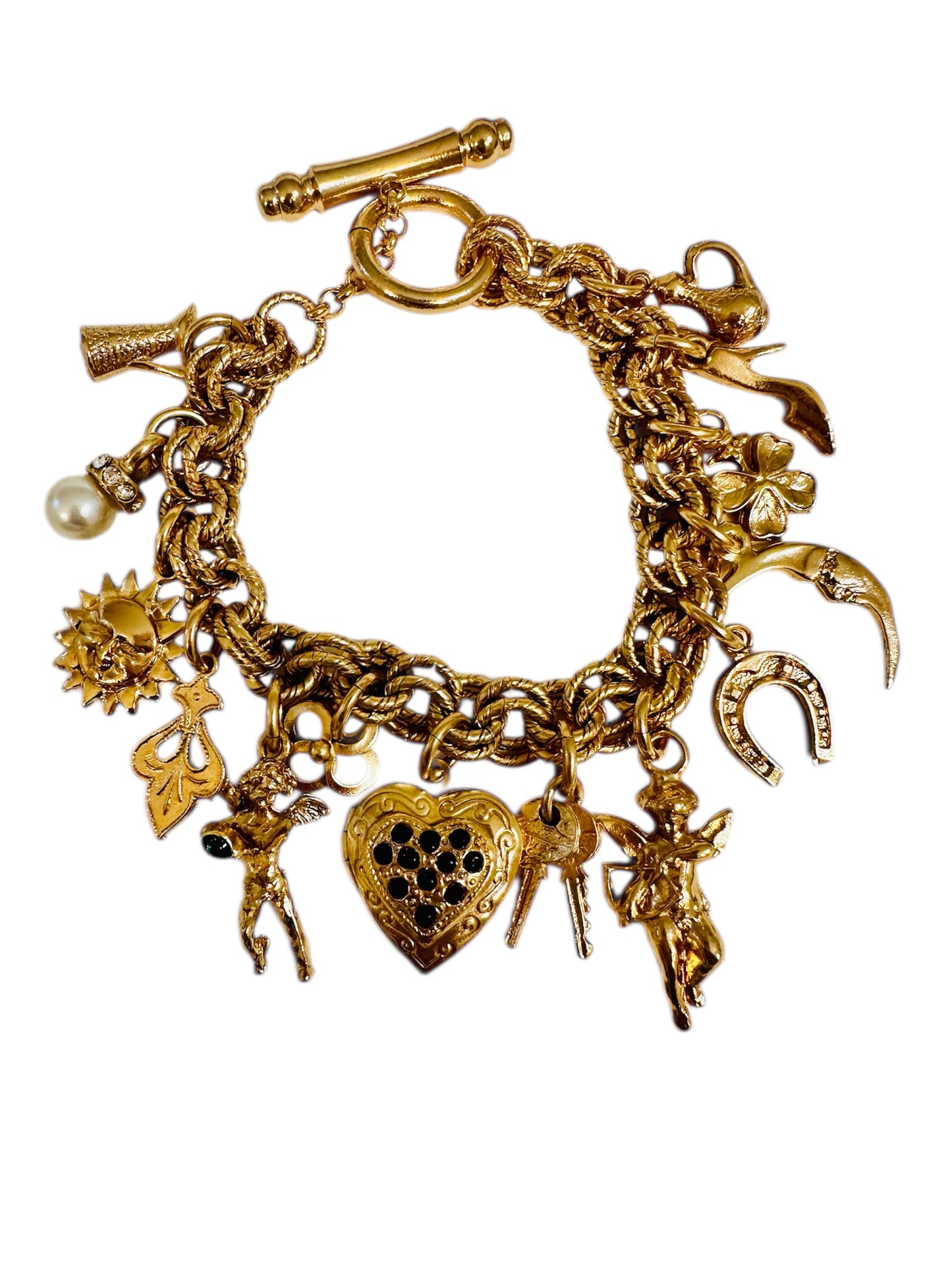 Bracciale Charms con cuore