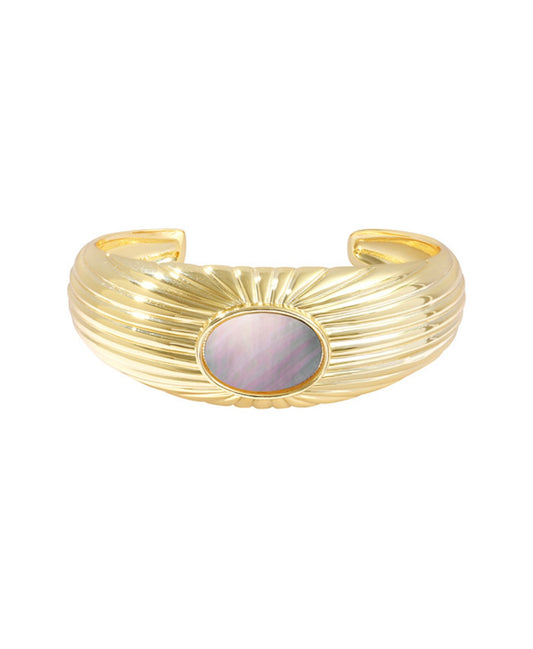 Bracciale Madreperla grigia