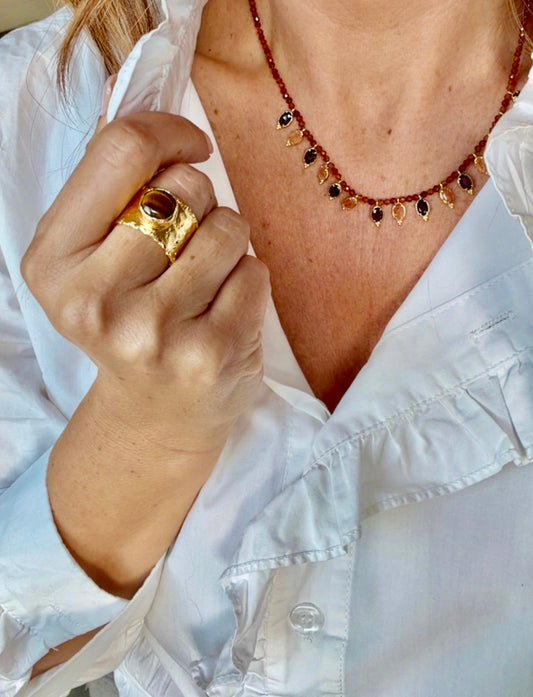 Collana Cornaline