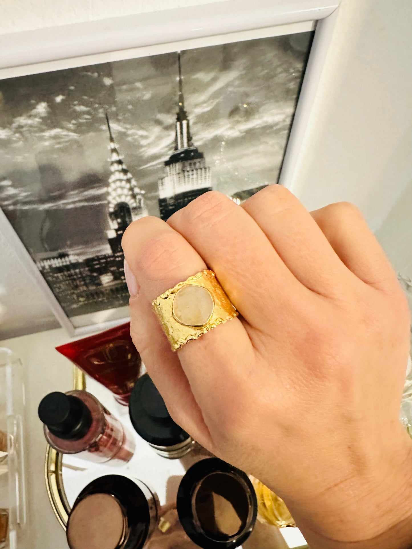 Anello Alexandra Moonstone