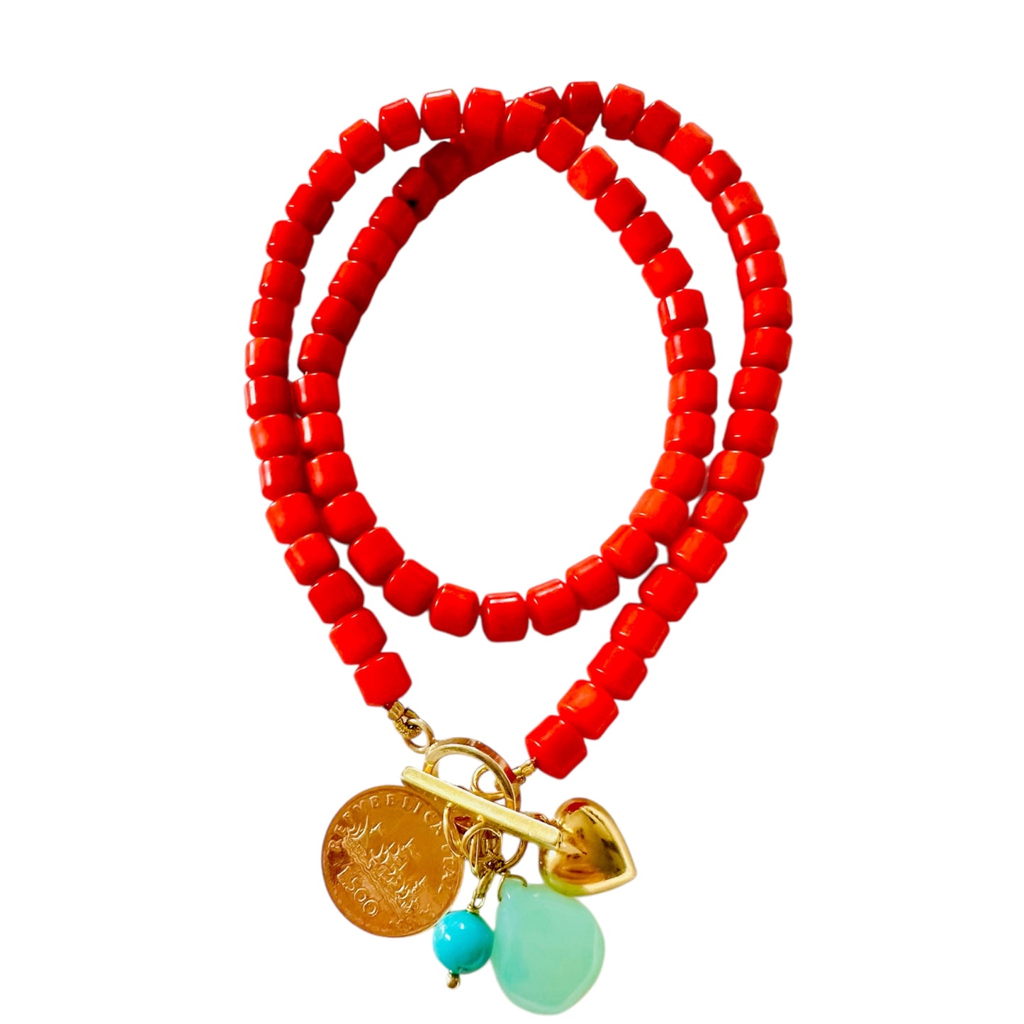 Collana Coral Passion
