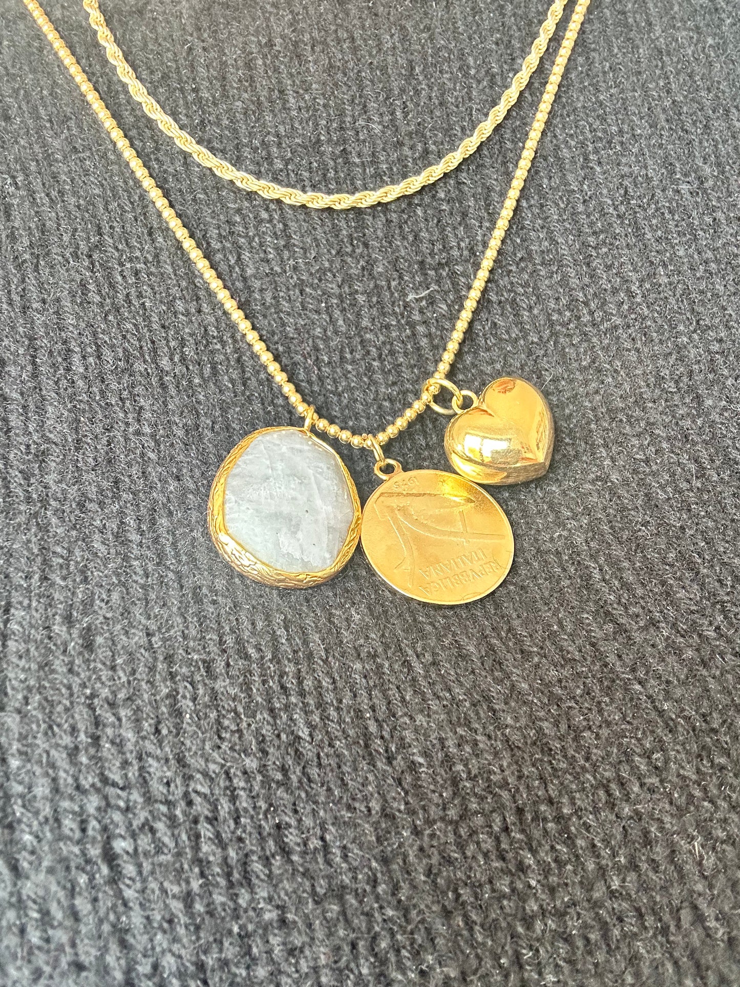 Ciondolo Moneta 10 lire