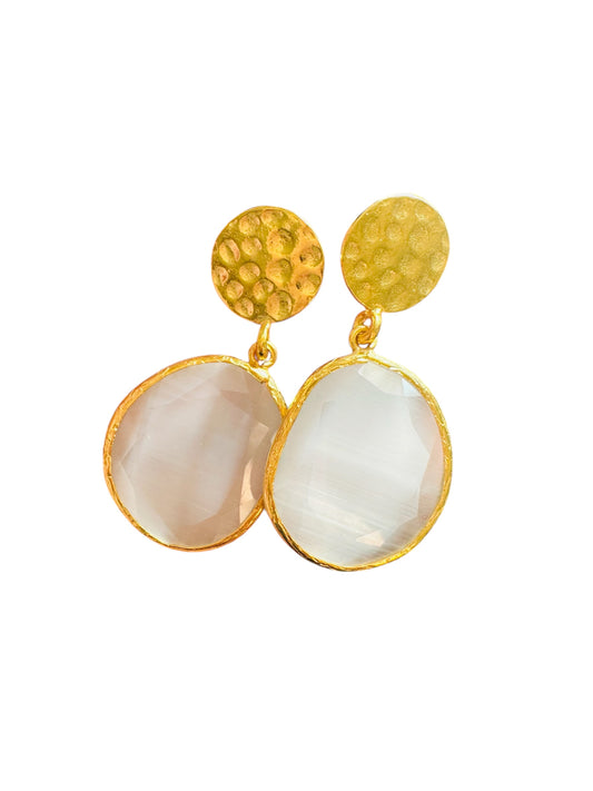 Orecchini Petra White