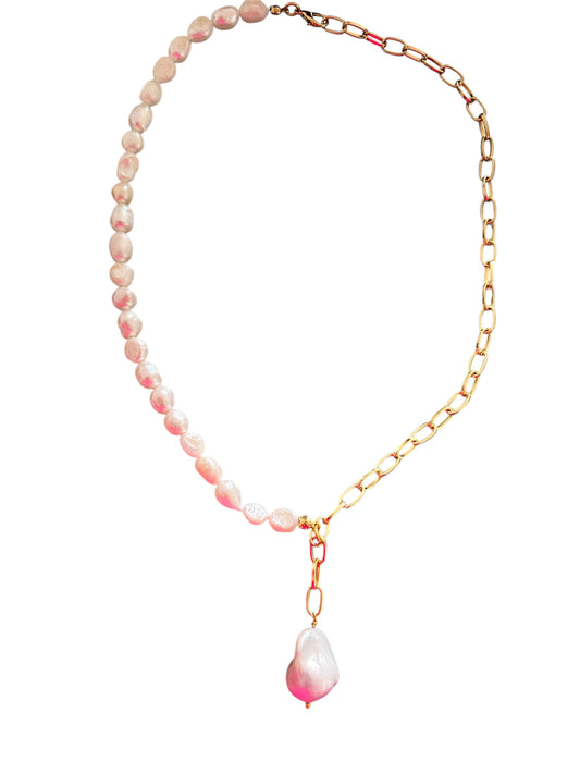 Collana Perle & Catena