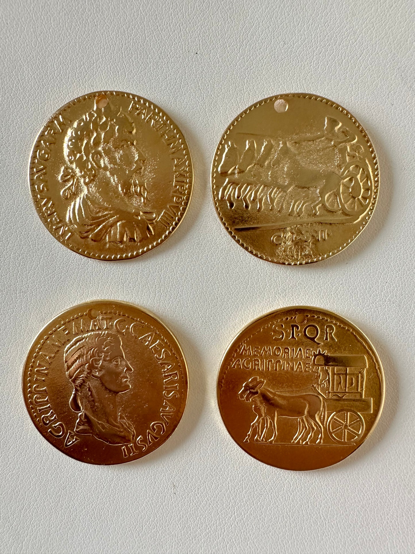 Ciondolo Moneta S.P.Q.R. 2