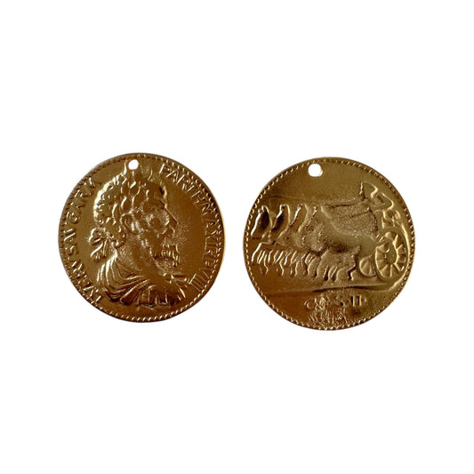 Ciondolo Moneta S.P.Q.R. 2