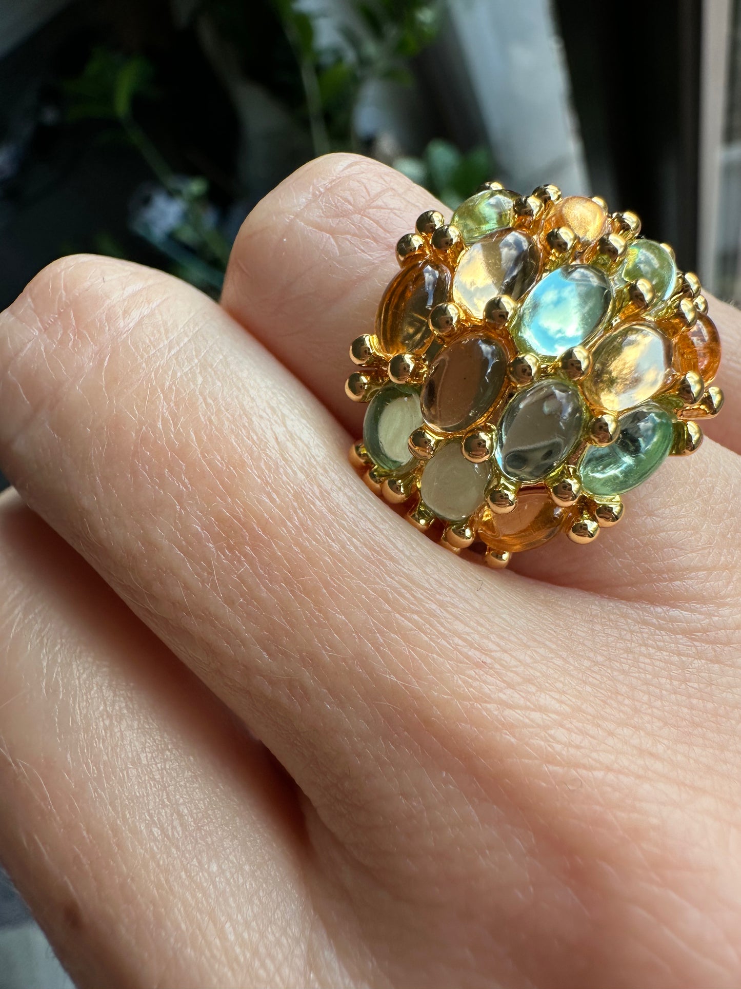 Anello Multipietre