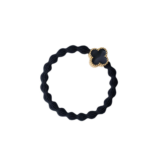 Elastico Black Flower