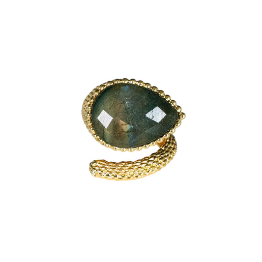 Anello Serpente  Labradorite
