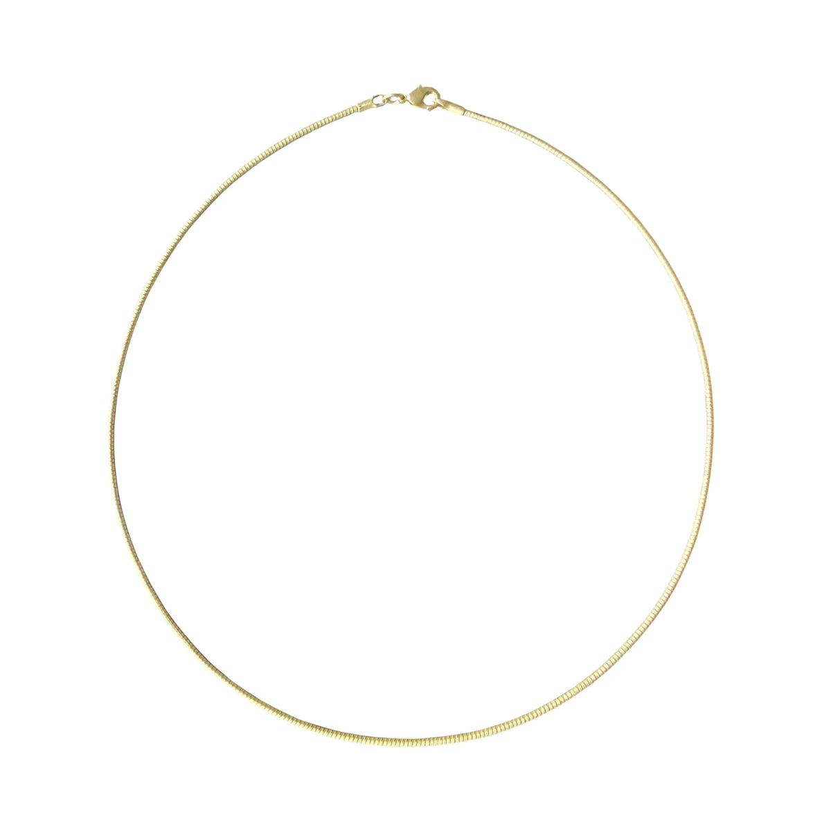 Collana Circle ottone