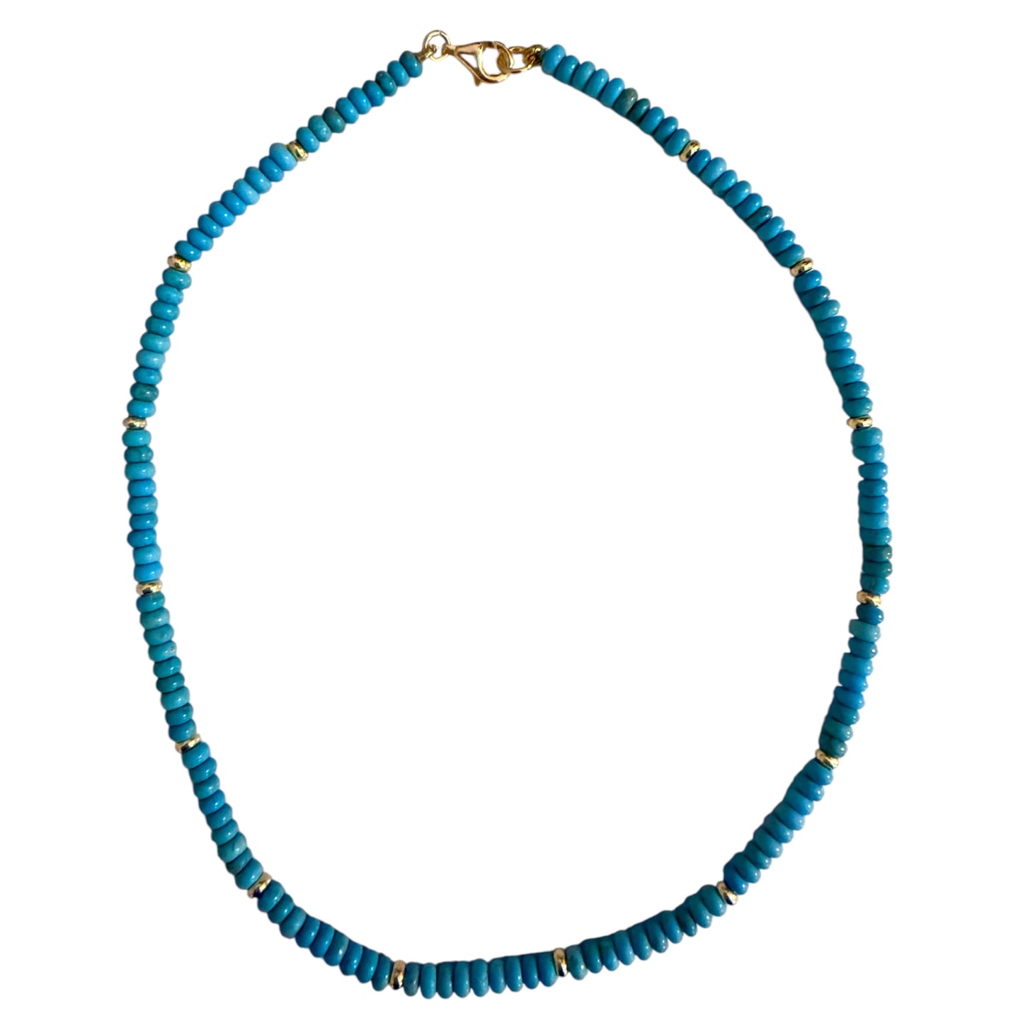 Collana Good Vibes turchese