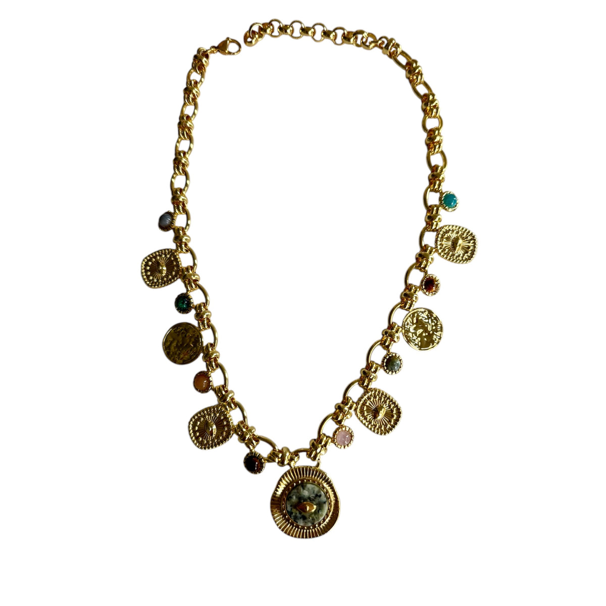 Collana Giada