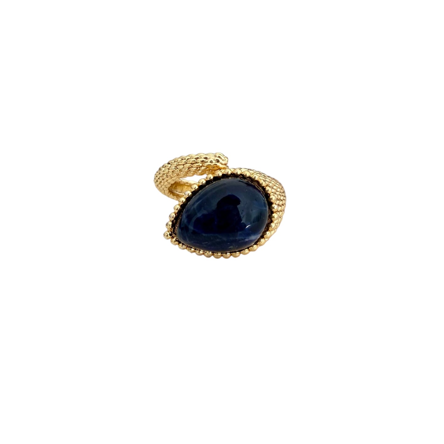 Anello Serpente Sodalite